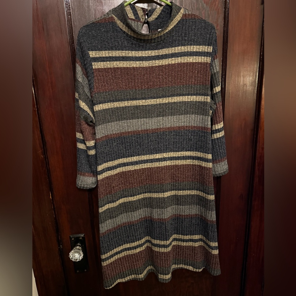 Cute Fall plus size dress